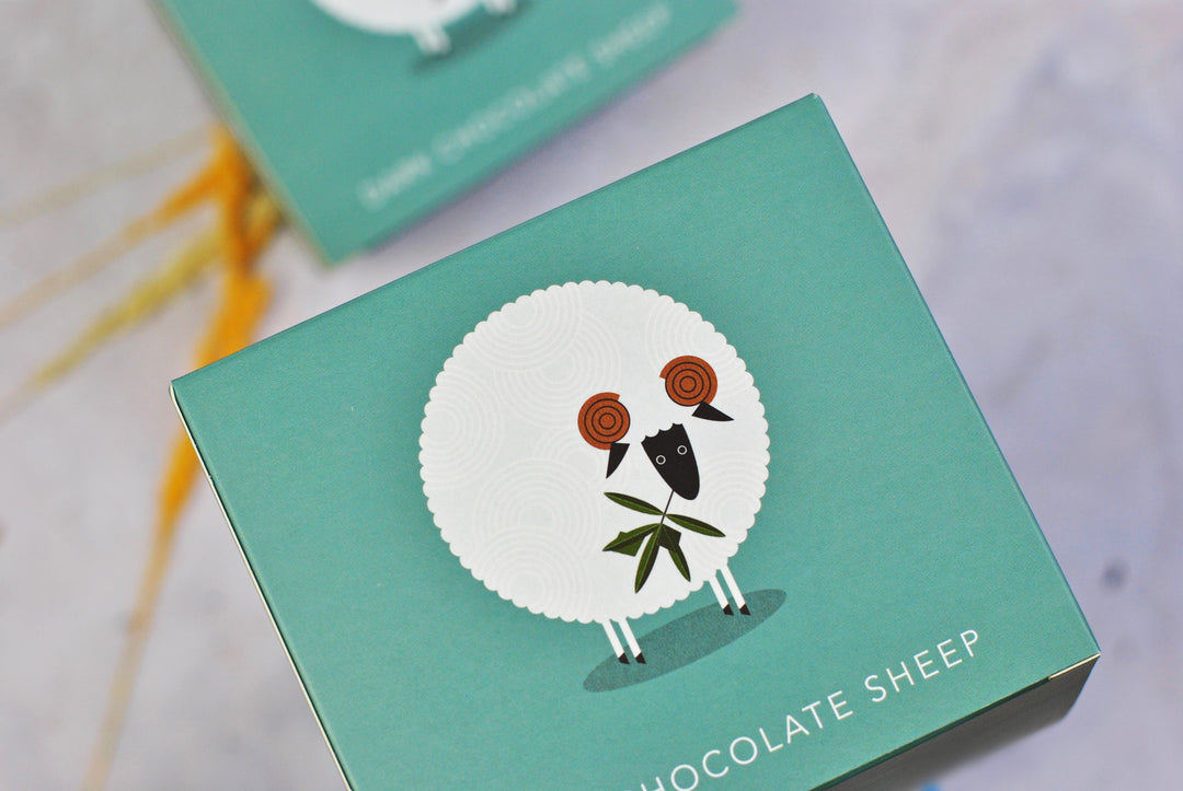 Dark Chocolate Sheep – Hazel Mountain Chocolate